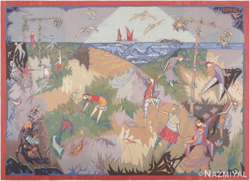 Mid Summer Dance Tapestry Lars Gynning Mid Summer Dance Tapestry Nazmiyal