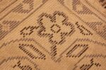 Weave Of Grey Colored Antique Shabby Chic Turkish Oushak Rug 70190 by Nazmiyal Antique Rugs in NYC