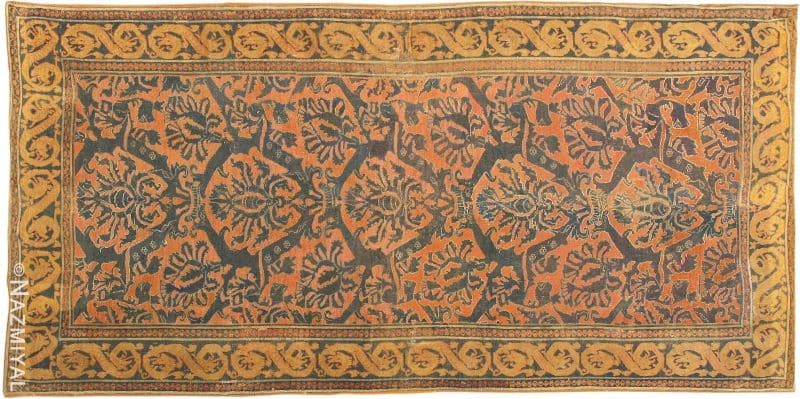 Antique 16th Century Alcaraz Oriental Rug Nazmiyal