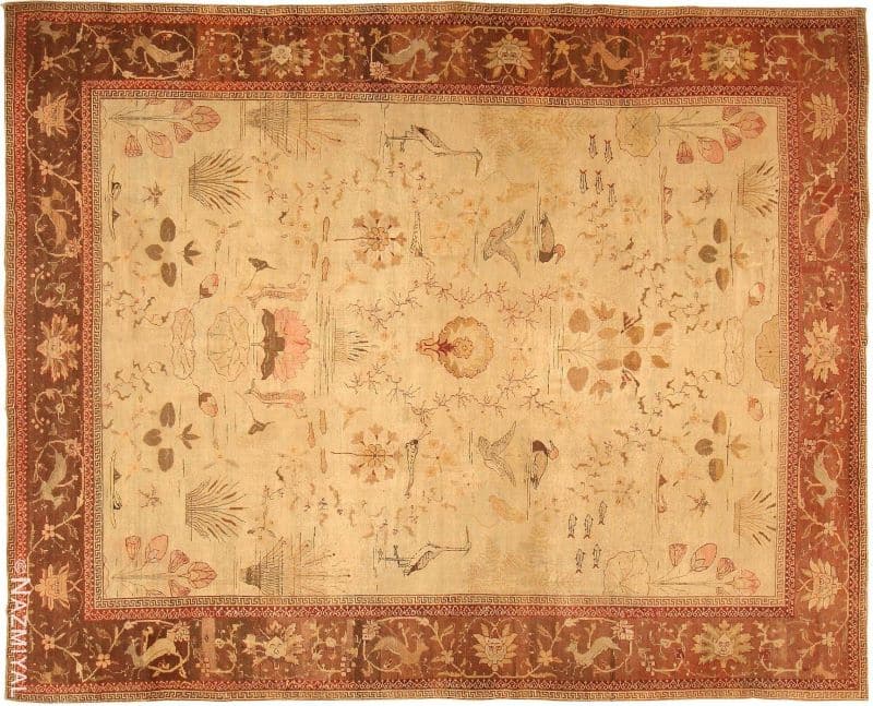 Antique Amritsar Rug Nazmiyal