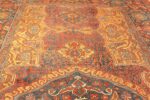 Detailed Antique 17 Century Turkish Smyrna Rug 70267 by Nazmiyal Antique Rugs in NYC