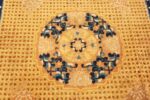 Detail Of Antique 18th Century Chinese Ningxi Rug by Nazmiyal Antique Rugs in NYC