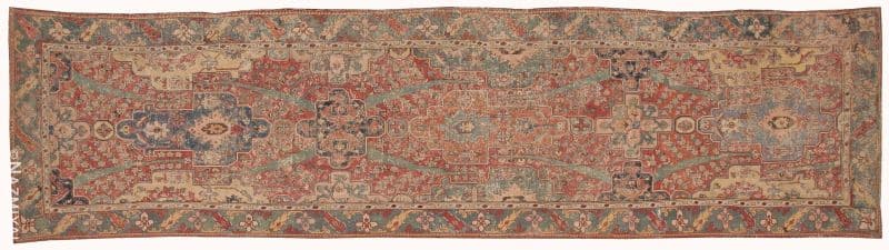 Khorassan Persian Rug Rare Antique 17th Century Gallery Size Khorassan Persian Rug Nazmiyal