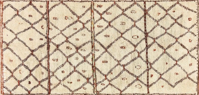 Ivory Vintage Moroccan Rug Ivory Vintage Moroccan Rug Nazmiyal
