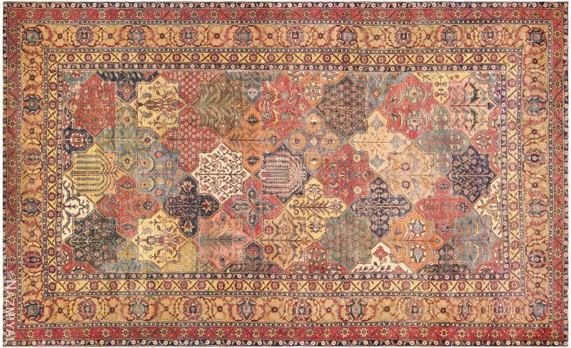 Persian Khorassan Carpet Antique 17th Century Persian Khorassan Carpet from William A. Clark Nazmiyal