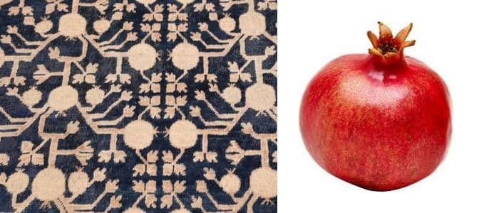 Rug Pomegranate Design Nazmiyal