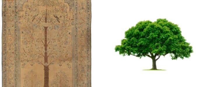 Tree of Life Rug Symbol Nazmiyal