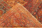 Weave Of Antique 17 Century Turkish Smyrna Rug 70267 by Nazmiyal Antique Rugs in NYC