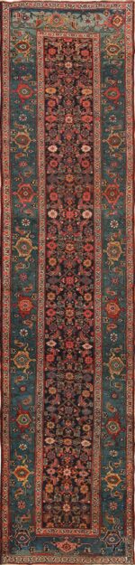 Antique Bidjar Persian Rug 70295 by Nazmiyal NYC