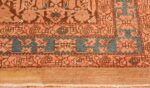 Border Of Antique Serab Persian Rug 70294 by Nazmiyal NYC