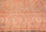 Large Antique Persian Kerman Rug Border Nazmiyal