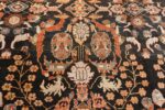 Close Up Large Antique Persian Sultanabad Rug 70292 by Nazmiyal NYC