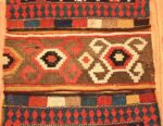 Close Up Tribal Antique Caucasian Shahsavan Bag 70284 by Nazmiyal NYC