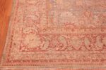 Large Antique Persian Kerman Rug Corner Nazmiyal