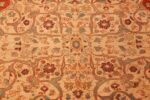 Detail Antique Persian Medallion Tabriz Rug 48647 by Nazmiyal NYC