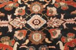 Flowers Large Antique Persian Sultanabad Rug 70292 by Nazmiyal NYC