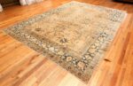 Full Vew Of Antique Persian Khorassan Carpet 48224 by Nazmiyal NYC