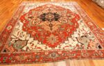 Whole Antique Persian Serapi Rug 70297 by Nazmiyal NYC