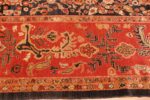 Border Of Antique Persian Sultanabad Rug 70320 by Nazmiyal NYC