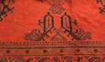 Border Of Antique Turkish Oushak Rug 50454 by Nazmiyal NYC