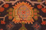 Close Up Antique Donegal Irish Rug 70278 by Nazmiyal NYC