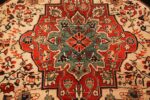 Close Up Antique Persian Bakhtiari Rug 70321 by Nazmiyal NYC