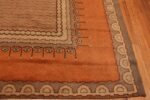 Corner Of Antique Art Deco French Rug 70187 by Nazmiyal NYC