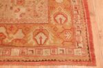Corner Of Antique Oushak Turkish Rug 70317 by Nazmiyal NYC