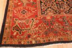 Corner Of Antique Persian Sultanabad Rug 70320 by Nazmiyal NYC