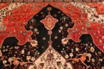 Detail Antique Persian Bakhtiari Rug 70321 by Nazmiyal NYC