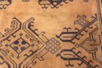 Detail Antique Turkish Oushak Rug 50435 by Nazmiyal NYC