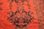 Detail Antique Turkish Oushak Rug 50454 by Nazmiyal NYC