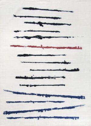 Colorful Linear Design Modern Expressionist 9 x 12 Size Rug #152702133 by Nazmiyal Antique Rugs
