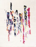 Artistic Colorful Modern Expressionist 9 x 12 Size Area Rug #152747793 by Nazmiyal Antique Rugs