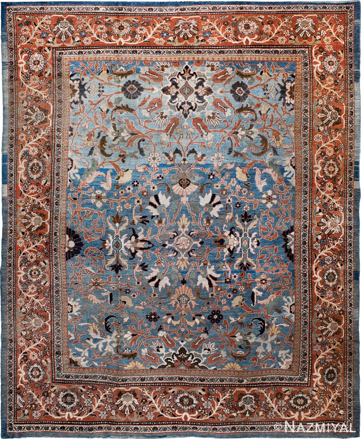 Antique Ziegler Sultanabad Rug Nazmiyal