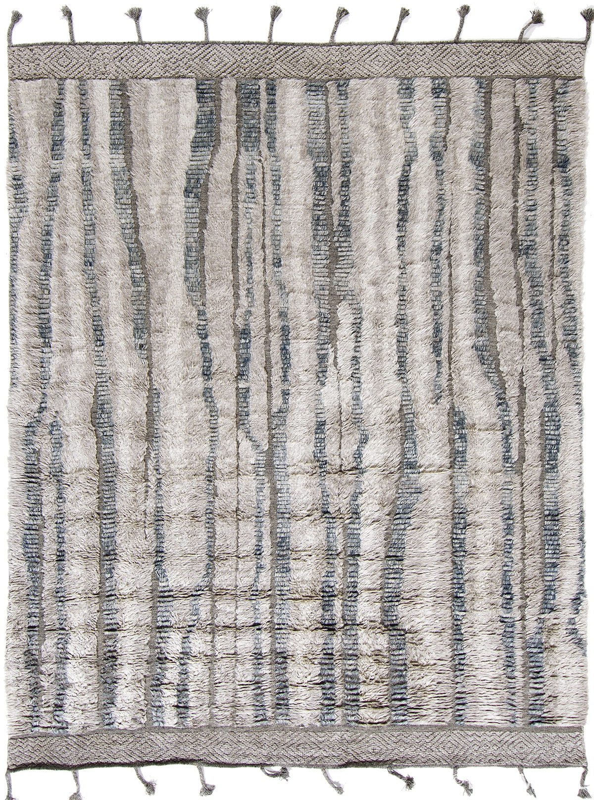 Modern Boho Chic Rug 142807573 by Nazmiyal NYC