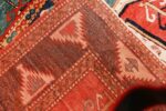 Weave Of Antique Tribal Kazak Caucasian Rug 70302 by Nazmiyal NYC