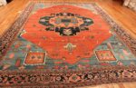 Whole View Of Antique Bakshaish Persian Rug 70306 by Nazmiyal NYC