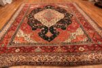 Whole View Of Antique Persian Bakhtiari Rug 70321 by Nazmiyal NYC