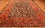 Whole View Of Antique Persian Sultanabad Rug 70320 by Nazmiyal NYC