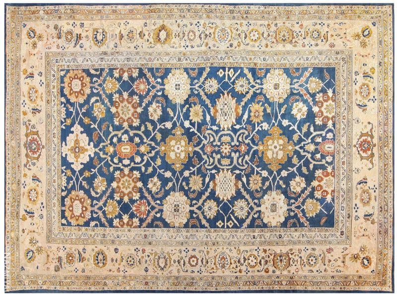 Large Scale Ziegler Sultanabad Carpet Antique Persian Large Scale Ziegler Sultanabad Carpet Nazmiyal