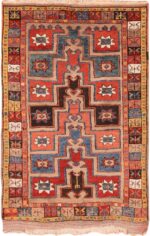 Antique Turkish Karapinar Rug 70346 by Nazmiyal NYC