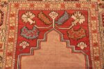 Close Up 17th Century Transylvanian Prayer Rug 70331 by Nazmiyal NYC