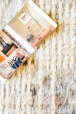 Close Up Modern Boho Chic Rug 142705194 by Nazmiyal NYC
