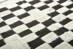 Close Up Modern Boho Chic Rug 142742910 by Nazmiyal NYC