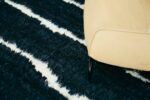 Close Up Modern Boho Chic Rug 142743015 by Nazmiyal NYC