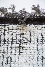 Close Up Of Modern Boho Chic Rug 142743614 by Nazmiyal NYC