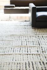 Interior Black Design Modern Boho Chic Rug 142742897 by Nazmiyal NYC