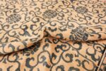 Pile Dark Side Large Antique Chinese Rug 70293 by Nazmiyal NYC
