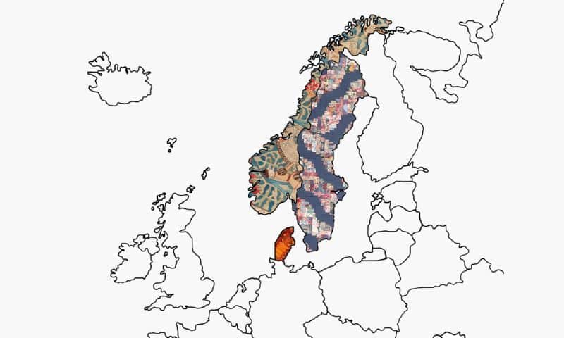 Scandinavian Rugs Map Nazmiyal